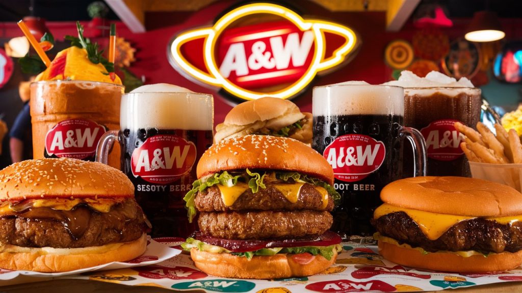 A&W Menu: Burgers, Fries & Frosty Dreams!